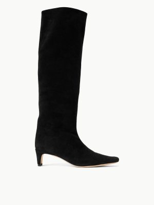 WALLY BOOT | BLACK SUEDE