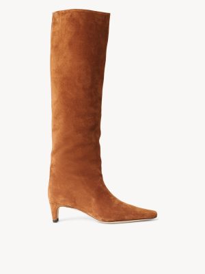 WALLY BOOT | TAN SUEDE