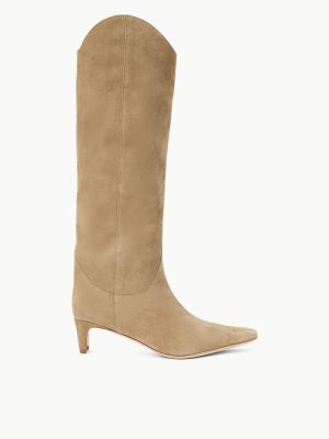 WESTERN WALLY BOOT | DUNE SUEDE