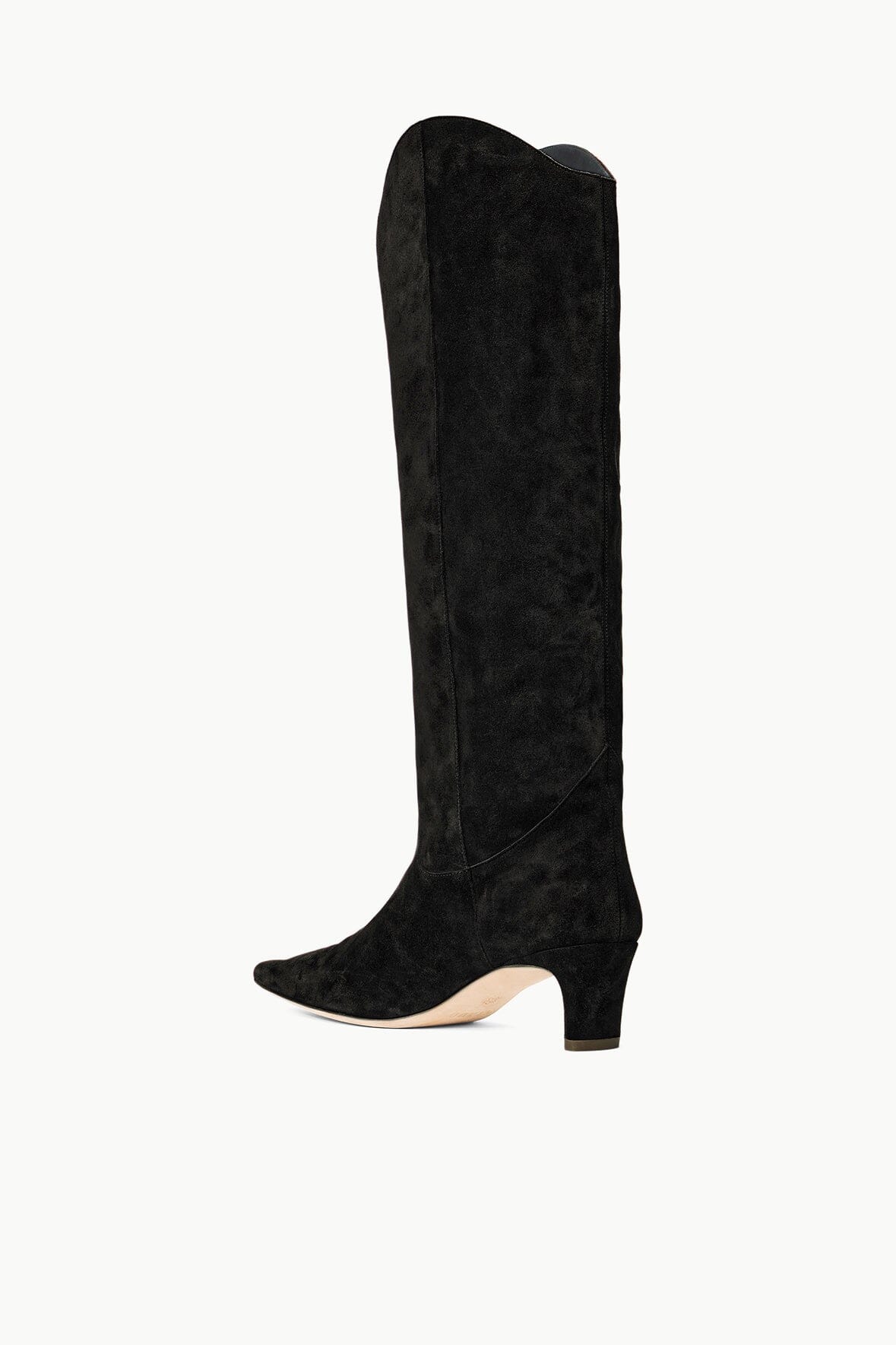 WESTERN WALLY BOOT | BLACK SUEDE - Image 5