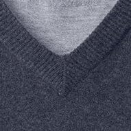 DORIS CASHMERE SWEATER | CHARCOAL - Image 6
