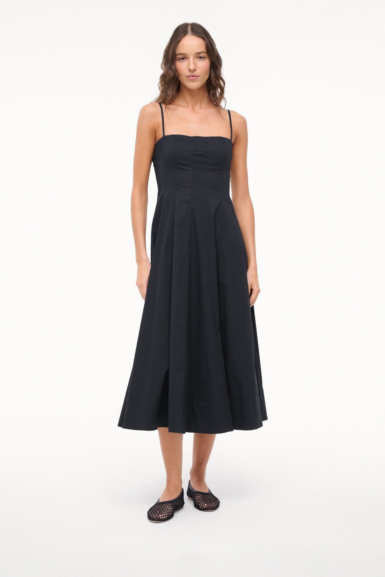 ALBA BALLET FLAT | BLACK NETTING - Image 2