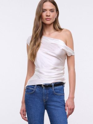 PHARE SILK TOP | IVORY