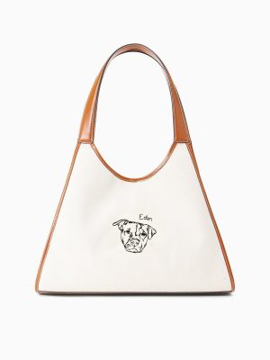 CUSTOM STAUD x C.BONZ SOFT REY BAG | CREAM TAN