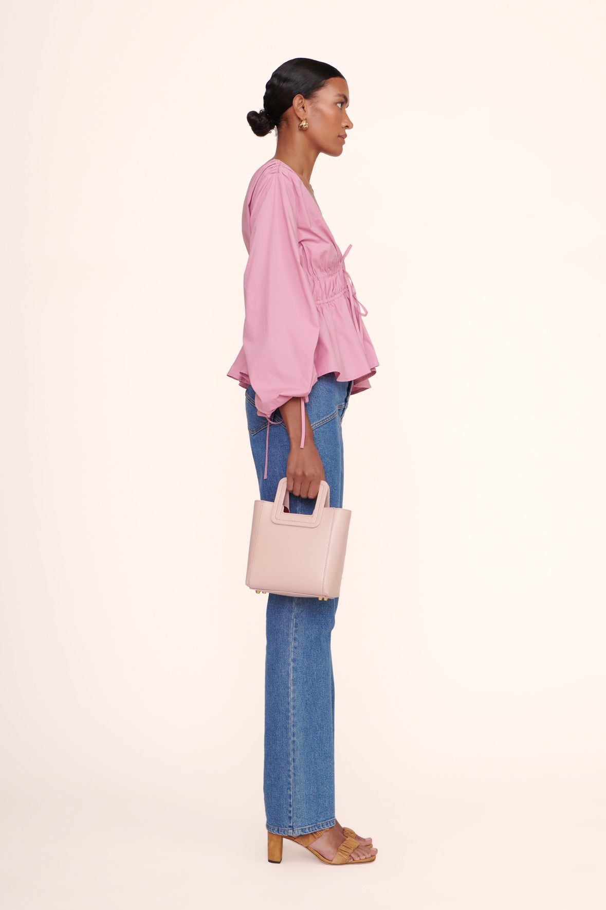 MINI SHIRLEY LEATHER BAG | BLUSH - Image 2